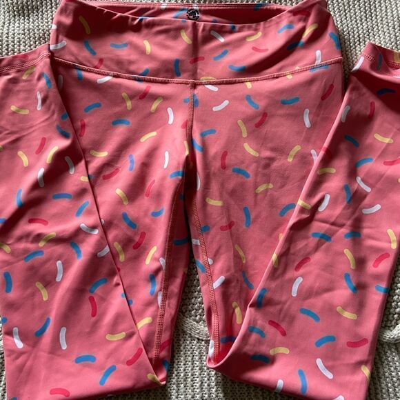 Feed me Fight me spandex athletic leggings - Picture 1 of 2